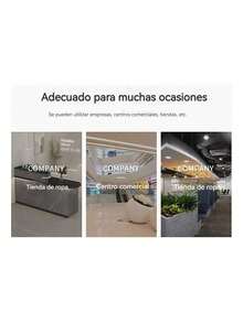 Modern Reception Desk With Drawer And Lock 120cm - 灰色 - 查看 5