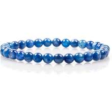 In Stock Immediate Dispatch Cherry Tree - Small, Medium, Large Sizes - Gemstone Beaded Bracelets Women And Men - 6mm Round Beads OR7P - Kyanite - View 1