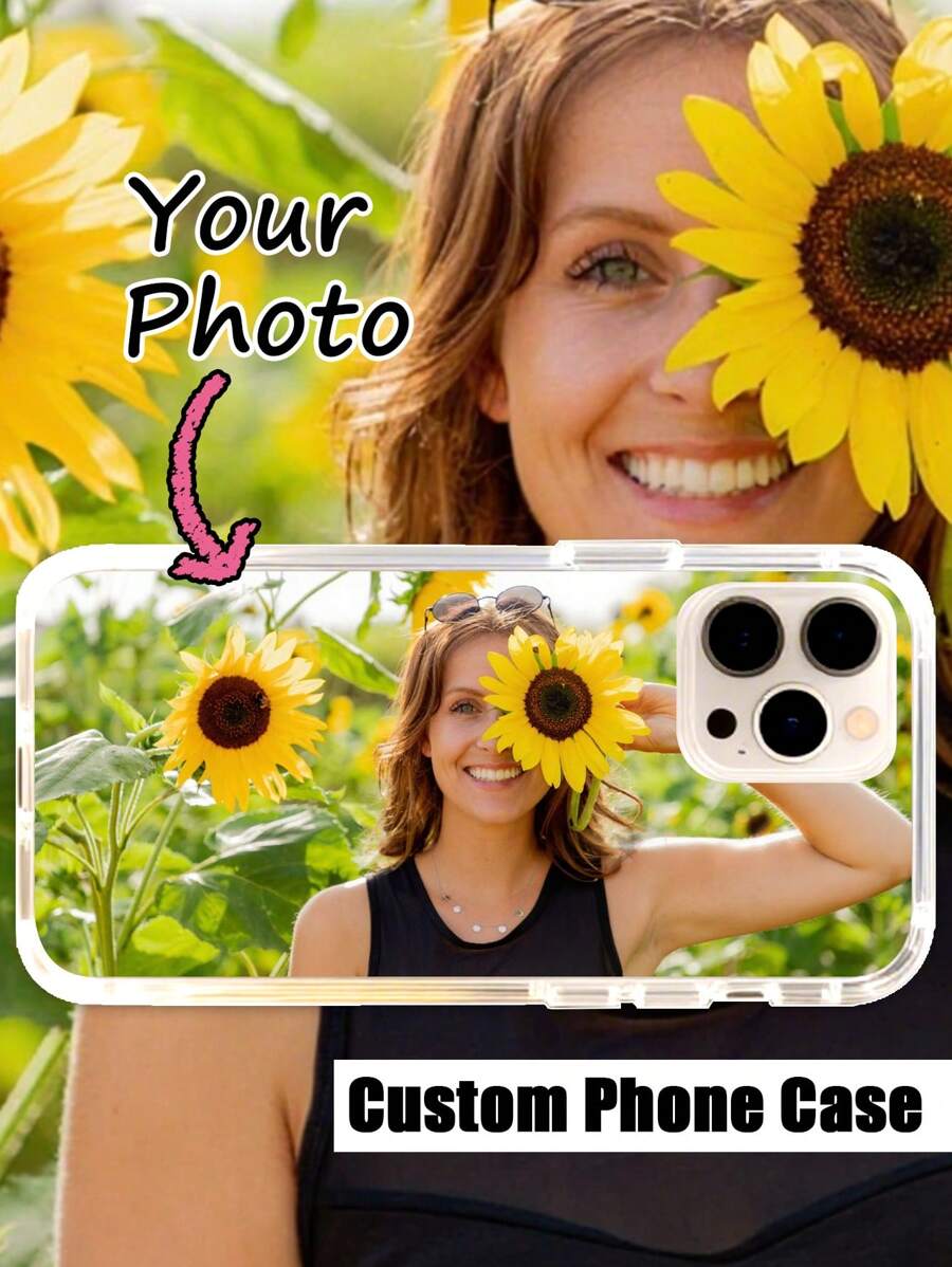 定制高品质软塑料手机保护壳适用于 iOS Apple 设备，全覆盖带镜头保护，适合户外活动，是送给亲人、朋友、宠物、骄傲月、生日、节日的理想礼物