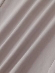 Women Fold Over Yoga Pants Low Rise Solid Color Stretch Casual Straight Wide Leg Palazzo Pants Loose Fit Comfy Flared Leggings Gym Lounge Pants Bootcut Bell Bottoms Baggy Sweatpants Teen Girl Back To School Bottoms Y2k Streetwear - 灰粉紅色 - 查看 6