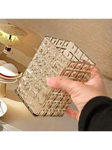 1/2/4个装透明塑料化妆品收纳盒，大容量化妆刷架，桌面收纳盒，可存放口红、眼线笔、文具、化妆品，适用于浴室、卧室、宿舍、办公室 - 彩色 - 查看 8