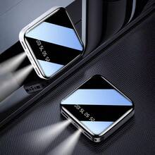 NetHong Power Bank Fast Charging 10000mAh Portable Charger Battery Pack For Mobile Phone - White Mirror Power Bank - View 9