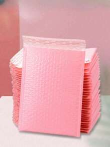 10 sobres acolchados rosas con burbujas, sobres acolchados resistentes al agua, sobres con relleno de burbujas para envíos publicitarios, bolsas de empaquetado multiusos, sobres acolchados y resistentes al agua con cierre autoadhesivo, suministros de envío acolchados opacos para joyas, cosméticos, envíos, correo, hogar, regalos de Navidad, Día de la Madre y Graduación