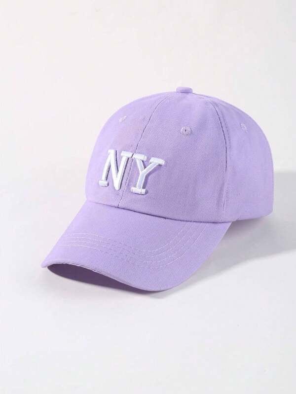 1pc Outdoor Adjustable Sun Protection Embroidered Letter Baseball Cap For Spring And Autumn1pc Outdoor Adjustable Sun Protection Embroidered Letter Baseball Cap For Spring And Autumn