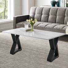 Heavy Duty Metal Legs Set Of 2, Breakfast Bar Stand Bench Dining Table Legs For DIY Table, Desk, Bench - Black - View 5