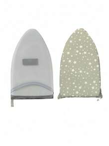 带耐热垫的迷你熨衣板、适合旅行宿舍的便携式折叠熨衣垫、适合夏季上衣的紧凑型熨衣板、必备洗衣用品、节省空间的简约熨斗站