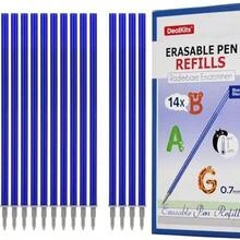 Hộp mực bút bi xóa được Legami [14/12/9 chiếc, nhiều màu] - Bút bi xóa được, ruột bút chì, đầu 0,7mm, dài 13cm, đồ dùng học tập, trở lại trường - Nhiều màu - Xem 11