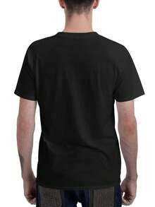 Customized T Shirt Custom Bootleg Rap Tee Shirt For Boyfriend Girlfriend Wife,Family,Personalized Face Tshirt Vintage Graphic T-Shirt Gift Idea For Birthday,Valentine's Day - Black - View 6