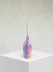 1 件女士飘逸刺绣网眼花卉腋下单肩包，优雅适合日常通勤、夏季海滩旅行和度假（花卉图案随机发送）