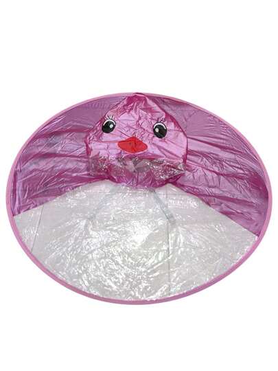 Sombrero paraguas con cabeza de dibujo para niños y niñas