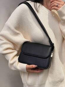 迷你复古可调节肩带单肩包