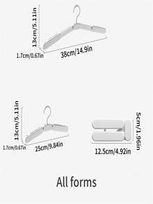1/2 Pcs Portable Retractable Travel Drying Rack - Non-Perforated Retractable Hanger, Lightweight And Durable Plastic, Suitable For Home, Hotel, Dormitory, Business Trip - Space-Saving Indoor Drying Rack, Dormitory Essentials, Stylish Design, Non-Perforated Installation - Multicolor - View 7