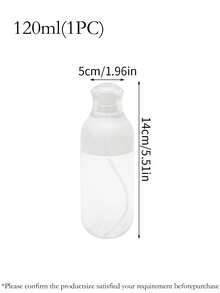 3pcs/1pc Home Skincare Moisturizing Spray Bottles, 60ml/120ml, Portable Travel Refillable Cosmetic Containers, Transparent Thick PET Spray Bottles, Press Type Lotion/Perfume Sample Empty Bottles, Multi-Purpose /Insect Repellent Containers - Clear - View 13