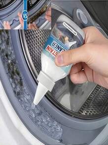 JAYSUING 1 pieza/2 piezas/150g Agente antihongo, elimina el moho rápidamente e inhibe su regeneración, apto para cocina, azulejos de baño, refrigerador, junta de lavadora, junta de refrigerador, juntas de azulejos, parte inferior del inodoro, cepillo de dientes eléctrico, dispositivo de limpieza facial, eliminación de moho en lavadora, refrigerador, fregadero, inodoro, drenaje, esquinas, cepillo de dientes eléctrico y azulejos. Limpiador antihongo para sellos de silicona de lavadora (empaquetado al azar)