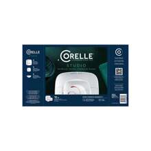 12 Piece Square Dinnerware Set Dishwasher Microwave Safe Ultra Hygienic Non Porous Easy Clean Includes Dinner Dessert Soup Bowls