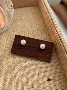 Artifical Pearl Hypoallergenic Fake Ear Cuff Earrings Earring Studs Ear Clips For Men Women CZ Clip On Earrings Stainless Steel Non Pierced Earring Jewelry