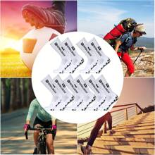 5 Pairs Of Women's And Men's Sports Football Socks Non-Slip Sports Fitness Basketball Cycling Running Rugby Socks