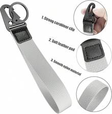 Universal Wrist Key Lanyard| Hands-Free Anti-Loss Strap, Adjustable & Unisex For Sports, Work & Outdoors - 白色 - 查看 6