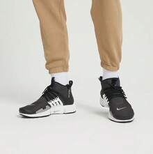 Nike 男款 Air Presto Mid Utility 圓頭繫帶 中幫 運動休閒 緩震輕便透氣跑步鞋