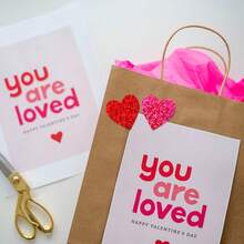 500张全息激光爱心涂鸦贴纸，1英寸彩虹全息爱心形状，适合日常使用、节日、派对、婚礼装饰、情人节、信封礼物DIY包装装饰、教师奖励、PVC贴纸、学习用品、返校剪贴簿用品、趣味贴纸、笔记本电脑贴纸、Kindle手机贴纸 - 彩色 - 查看 6