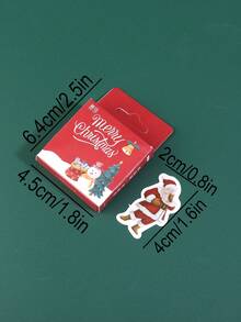 46 件风景图案什锦贴纸，适合学生、学校用品、返校使用的现代贴花 - 藍色 - 查看 17