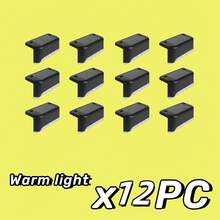 4/8/12/16pcs Solar Powered Garden Ground Lights, Deck Lights, Stair Lights For Outdoor Decoration Of Garden, Yard, Garage, Driveway, Fence - Black - View 17