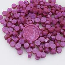 100 件/袋红色系列蜡封珠，八角形，用于信封密封、婚礼请柬、礼品包装 - 彩色 - 查看 22