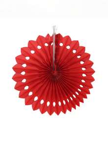 5pcs/Set Hanging Honeycomb Circular Paper Fan Decorations, Multi-Color Options For Self-Use Combination, Suitable For Various Party Backdrops, Theme Gatherings Decor, Party Decorations