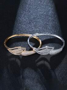 1 Stück Retro Strass Armband, geeignet als Geburtstagsgeschenk für Frauen, Feier/Party Accessoire