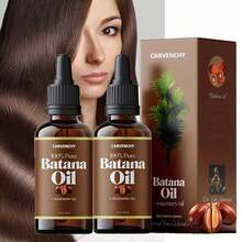 Batana Oil Rosemary Conditioner Serum For Hair Care, Raw Batana Oil, Thickens Strengthening Hair Care For All Hair Types - màu nâu - Xem 2