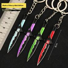 1 件 2025 最新时尚 Valo Peripherals 不朽迷你仁慈之刃金属玩具武器模型钥匙扣 8 厘米 - 生日礼物 - 派对礼物 - 最佳礼物 - 彩色 - 查看 1