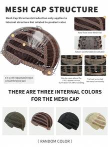 7JHH WIGS 16 英寸短款波浪橙色铂金假发，女士合成齐肩卷发，带刘海，耐热纤维假发，适合女士日常派对、音乐节和万圣节角色扮演 - 橘色 - 查看 10