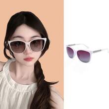 1 Peça Óculos de Sol Polarizados Grandes e Oversized para Mulheres, Óculos de Sol Grandes e Elegantes de Moda para Senhoras, Óculos de Gato Formato de Olho de Gato