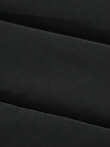 男士户外休闲运动夹克，大口袋和可拆卸兜帽设计，加厚保暖衬里，适合送给男朋友、丈夫、父亲，秋冬季 - 黑色 - 查看 11