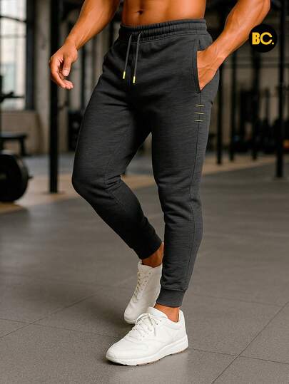  BIG CITY Jogger Deportivo De Moda Pants Para Hombre Slim Fit Strech