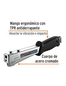 Truper Heavy Duty Hammer Stapler - Black - View 3