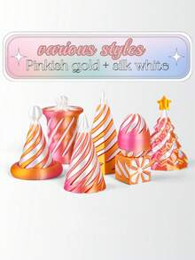 7pcs 3D Printed Spinning Relief Toys, Spiral 3D Structure Fidget Toys, Office Stress Relief Toy Set - Multicolor - View 10