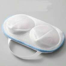 1pc Bra Wash Bag Set Of Laundry Washing Bags With Premium Zipper For Bra Foldable Mesh Lingerie Specific Bra Cover, Anti Deformation Underwear Washing Bag, Bra Washing Bag.For Bedroom Dorm For Bags Bra Washer Protector For Washing Machine - Multicolor - View 15