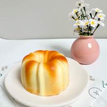 1 Pc Slow Rebound Squishy Decompression Toy Simulation Bread Creative Toy Doughnut Toast Slices
