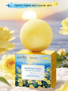 100g Rose Scented Bath Salts, Bath Bombs, Fragrant & Stress Relieving, Moisturizing For Body, Perfect Romantic Gift For Valentine's Day Or Christmas