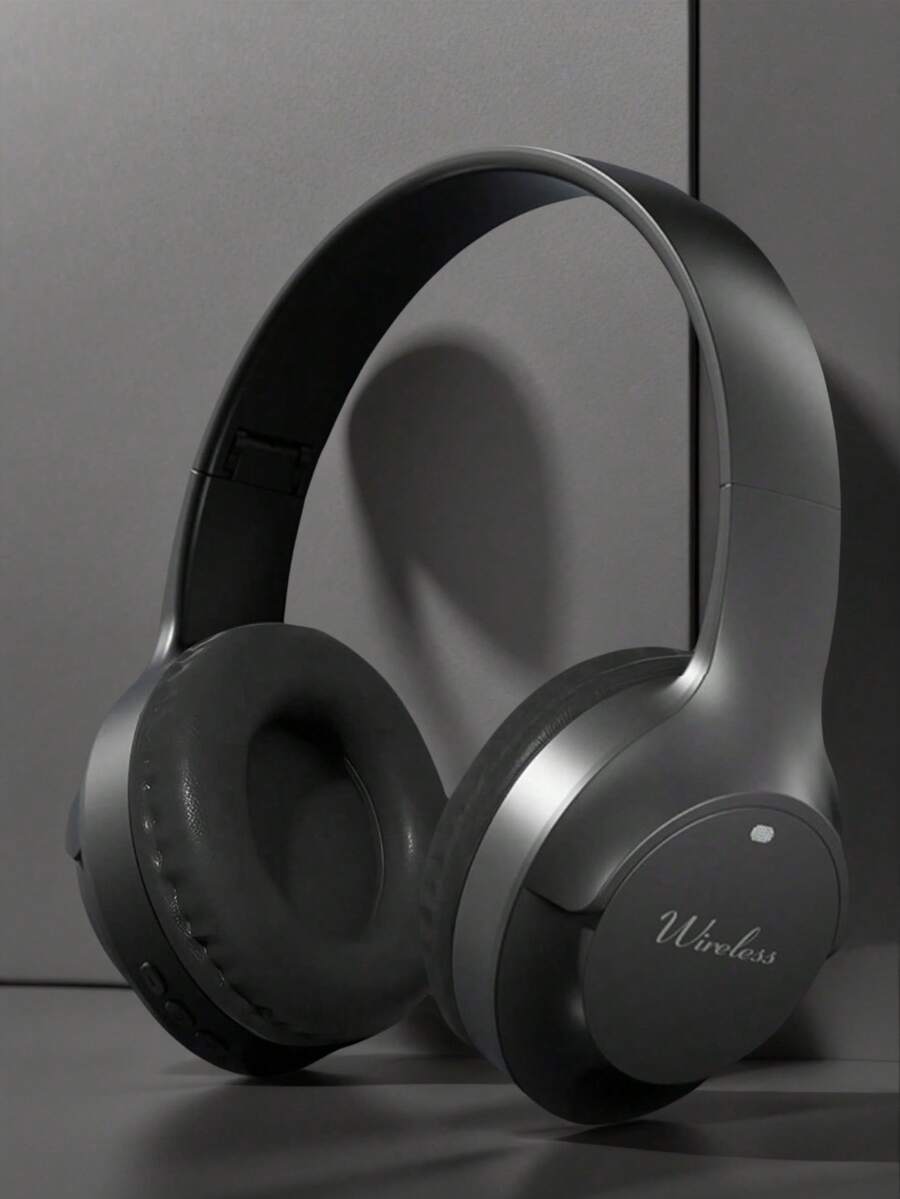 全新可折叠无线耳机，全耳覆盖，HIFI 低音，超长电池寿命，实惠的礼物，畅销品，兼容智能手机，带麦克风，低延迟