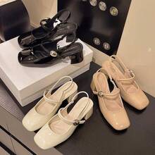 Women Heeled Sandals - 黑色 - 查看 7