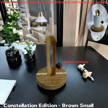 1pc Wooden Vertical Paper Towel Holder, Tissue Paper Roll Rack, Home Kitchen & Bathroom Paper Towel Storage Organizer