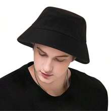 قبعة دلو ذات محيط رأس كبير للرجال، تحمي الوجه، حماية من الأشعة فوق البنفسجية، حافة كبيرة، واقي من الشمس، صيفي