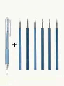 1/7 Piezas/Set Cuchillo de utilidad artístico para pegatinas, scrapbooking, herramienta de corte, caja de envío, cuchillo, útiles escolares, manualidades DIY, útiles escolares, vuelta al cole