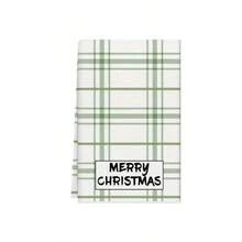 2pcs Christmas Themed Towels, Designed With Christmas Tree And Snowflake Pattern Printed Towels, Machine Washable, Heat-Resistant, Absorbent And Reusable, Suitable For Room Decoration, Kitchen And Bathroom Towels, Party Decoration, Home Decoration, Making It An Ideal Holiday Gift For Christmas. - Multicolor - View 27