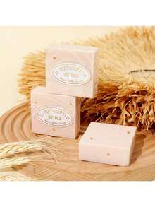 12 PCS Jabón De Arroz Tailandes Para Cuerpo, Cara, Mano Limpieza Profunda - Blanco - Ver 5