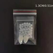 树脂吸血鬼牙齿道具，DIY牙齿带粘合剂，吸血鬼角色扮演派对配件 - 白色 - 查看 15