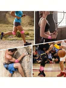 运动泡沫绷带，减震皮肤膜胶带，肘部和膝盖皮肤保护泡沫垫，运动预包扎用自粘弹性绷带，健身配件，健身绷带，运动胶带