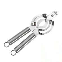 Bottle Opener With Tube Handle - Silver - View 1
